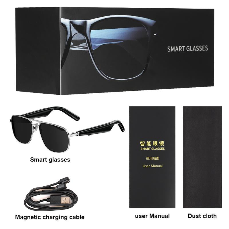 Sunglasses, Earphones, Intelligent Bluetooth Glasses, Remote High Sound Quality Polarization, UV Protection