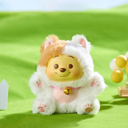 Disney Winnie-The-Pooh Collection Naughty Team Vinyl Plush Pendant Surprise Box -Mini Cute Stuff, Outfits Keychains, Out Shopping Party School Pendant,Birthday Gift