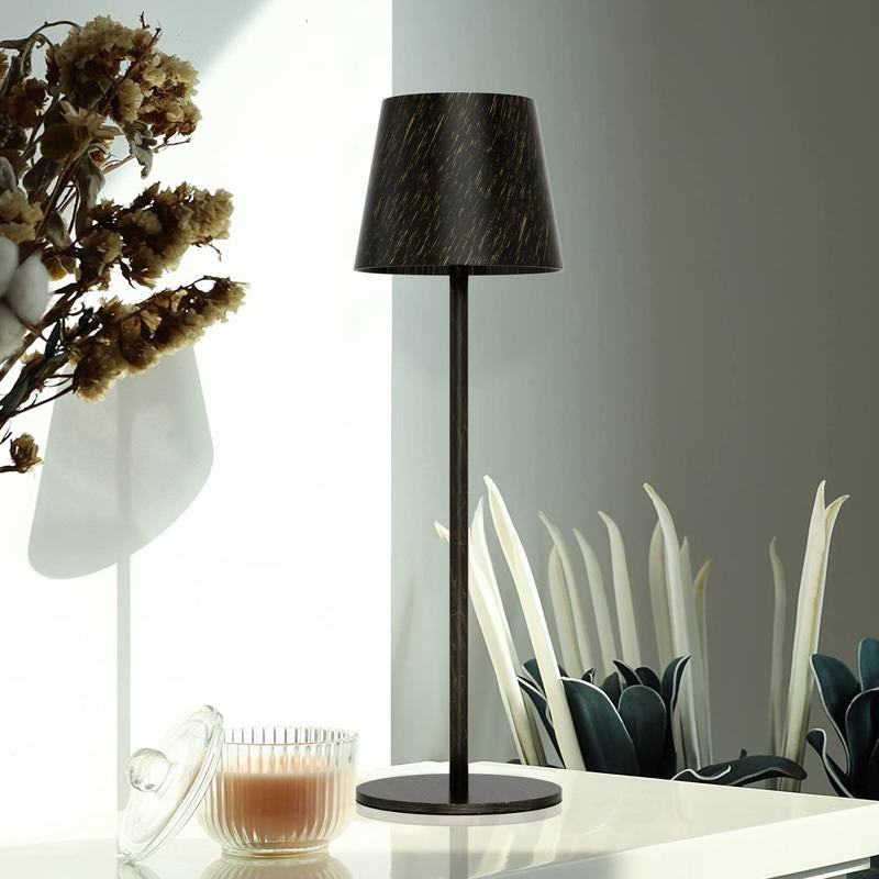 Stylish 2-Pack Cordless LED Desk Lamps - Rechargeable Touch Night Lights for Home, Restaurant, Camping & More!