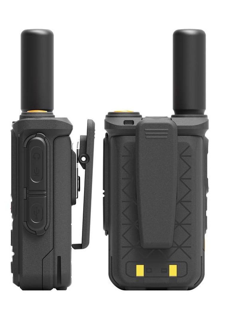 NORTH AMERICA (USA, PR, CANADA, MEXICO) 25 STANDARD Walkie-Talkie Portable with USB Charger Cable, 1St Year of Service Included - Radio Audio