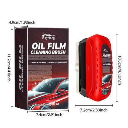 120Ml Car Windshield Cleaning Agent, Oil Film Cleaning Agent, Windshield Refurbishment Decontamination Watermark Remover Degreaser, Automotive Cleaner, Car Detailing Products, Car Cleaning Kit