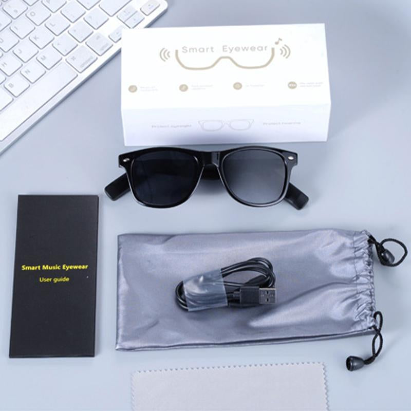 Sunglasses, Earphones, Intelligent Bluetooth Glasses, Remote High Sound Quality Polarization, UV Protection