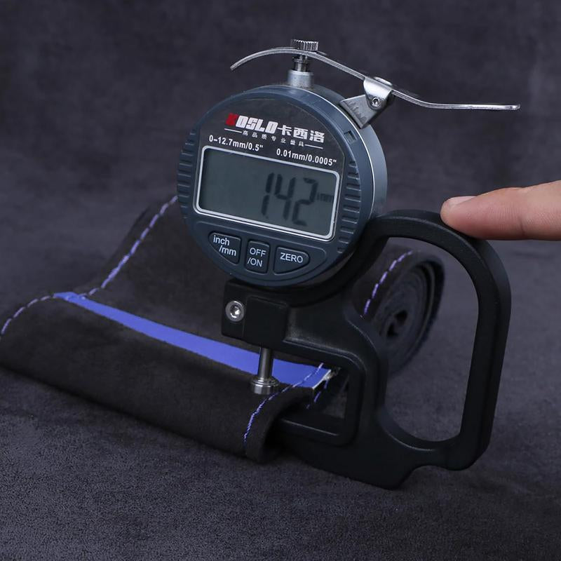 Universal Car Suede Steering Wheel Cover for Women and Men,Stitch on Wrap Car Interior Standard Size 14.5-15 Inch,Black and Blue Microfiber Leather Autos