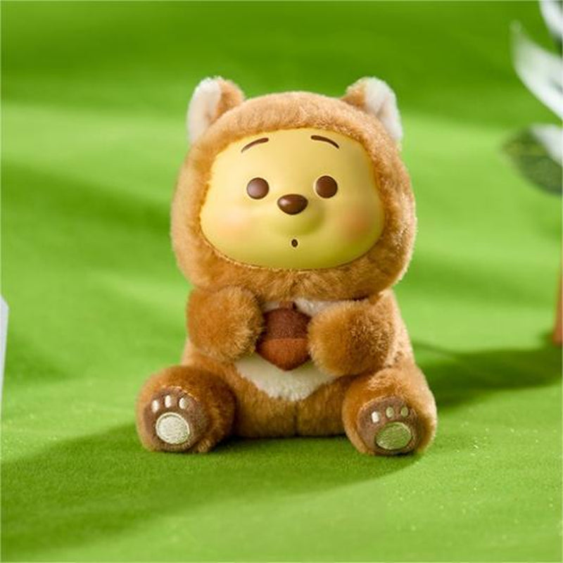 Disney Winnie-The-Pooh Collection Naughty Team Vinyl Plush Pendant Surprise Box -Mini Cute Stuff, Outfits Keychains, Out Shopping Party School Pendant,Birthday Gift