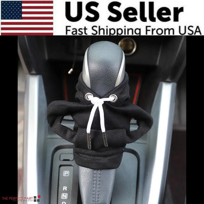 Car Gear Shift Cover Mini Hoodie for Stylish Car Shifter Interior Trim