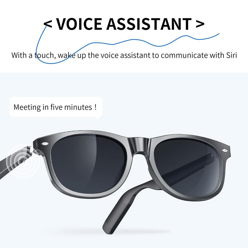 Sunglasses, Earphones, Intelligent Bluetooth Glasses, Remote High Sound Quality Polarization, UV Protection